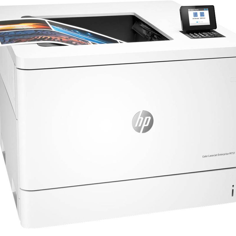 Artikelbild 1 für HP Color LaserJet Enterprise M751dn Farb-Laserdrucker weiß, Artikelnummer 886592